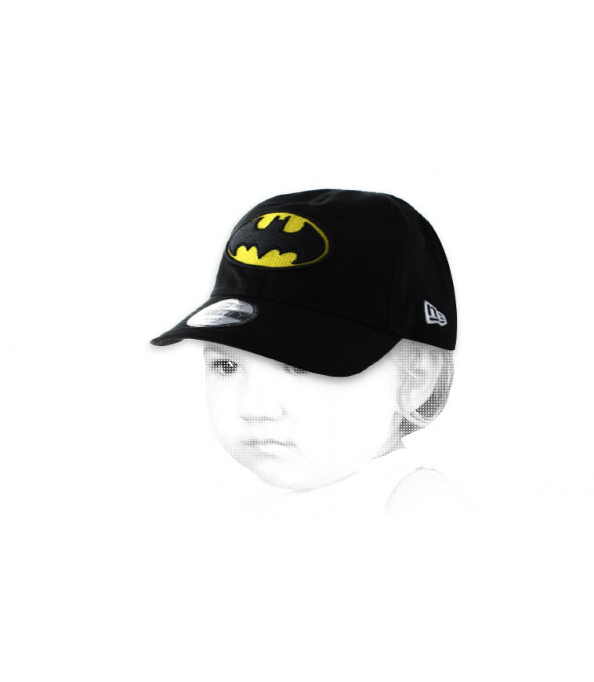 black Batman cap baby size Cap Bébé Hero Batman